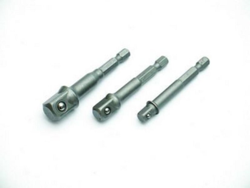 Bit adapter na gola nadstavec 1/4 3/8 1/2 sada 3ks