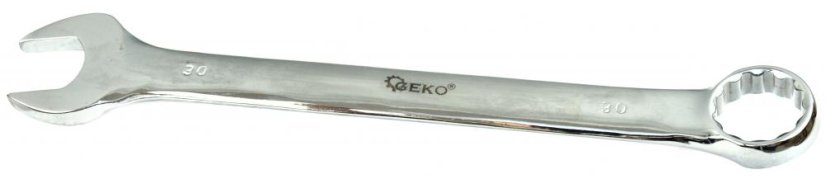 Steckschlüsselsatz, 12-teilig, 6-32 mm, poliert in Segeltuchhülle, GEKO