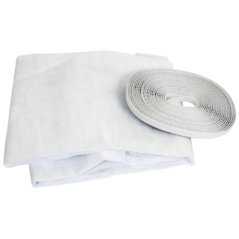 Sieť samolepiaca na okná, dvere 150x130 biela