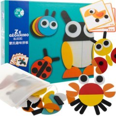Lesena sestavljanka - Kruzzel 22426 puzzle
