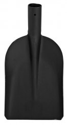 Lapát S504A, modell 7131, fekete, keskeny, nyél nélkül, 185x260 mm