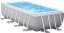 Pool Intex® Prism Frame Rechteckig 26788, Kartuschenfiltration, Leiter, 400x200x100 cm