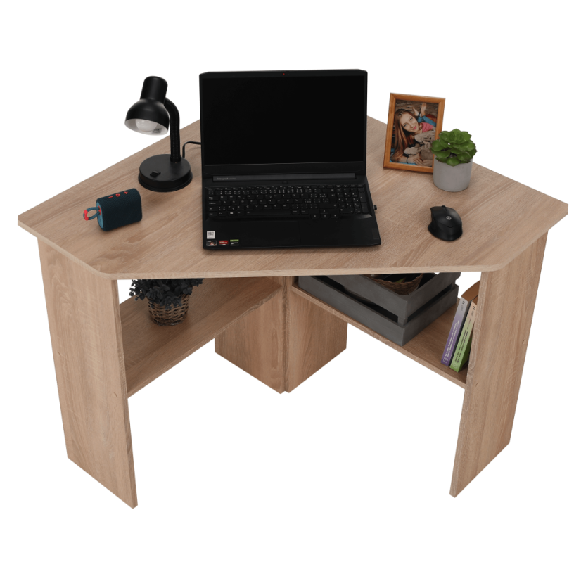 PC-Tisch, Ecke, Sonoma-Eiche, RONY NEW