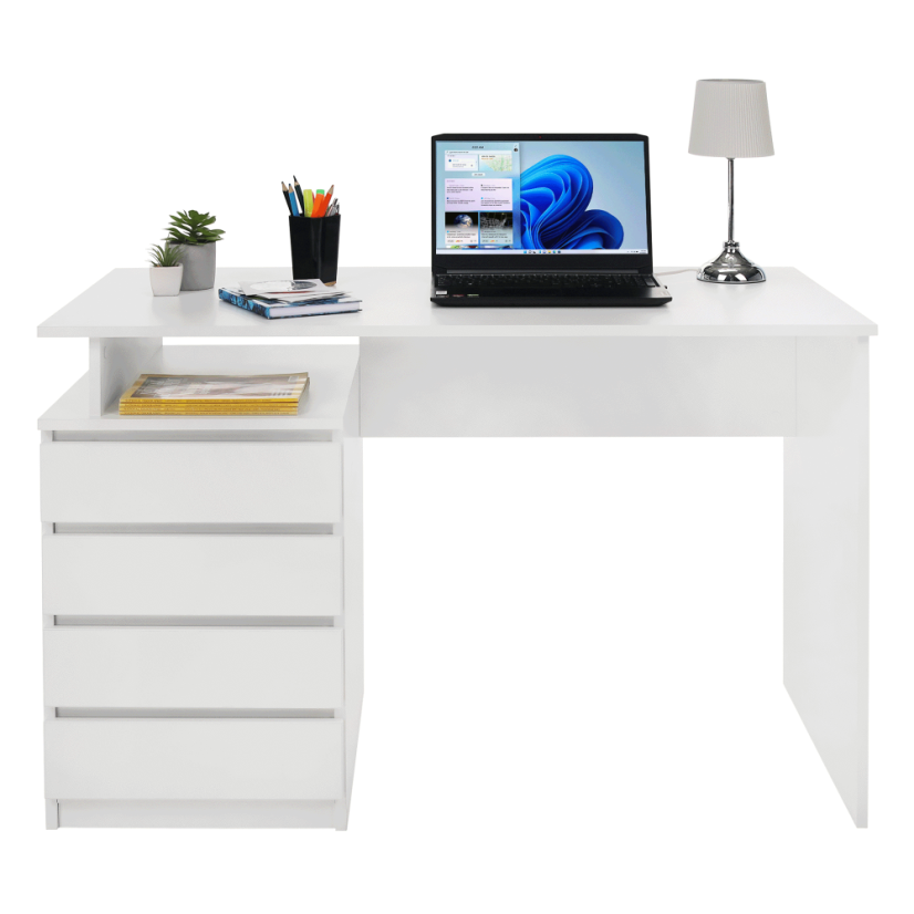 PC-Schreibtisch, weiß, HANY NEU