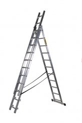 Rebrík Strend Pro DP 3x11, Alu, EN 131 max. 6.36 m, MASTER