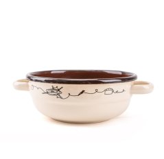 Emajlirana kmečka skleda 22 cm/1,5 l Linea decor