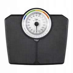 Klasická mechanická kúpeľňová váha čierna do 180 kg