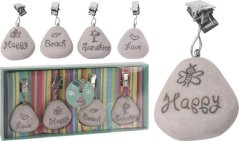 Namizni prt v obliki kamna, komplet 4 kosov