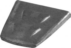 Klínok do násady KOVO, 18 mm, Fe, malé, kovaný, kalený