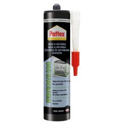 Silicon Pattex Premium Sticla si acvarii, transparent, 280 ml