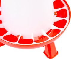 Goodfarm Futterautomat, 6,0 kg, mit Geflügel, Kunststoff, mit Beinen, Tränke