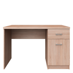 PC stol 1D1S/120, hrast sonoma, TOPTY TIP 36