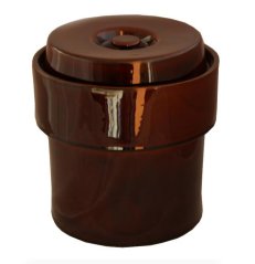 Keramikfass 5L braun