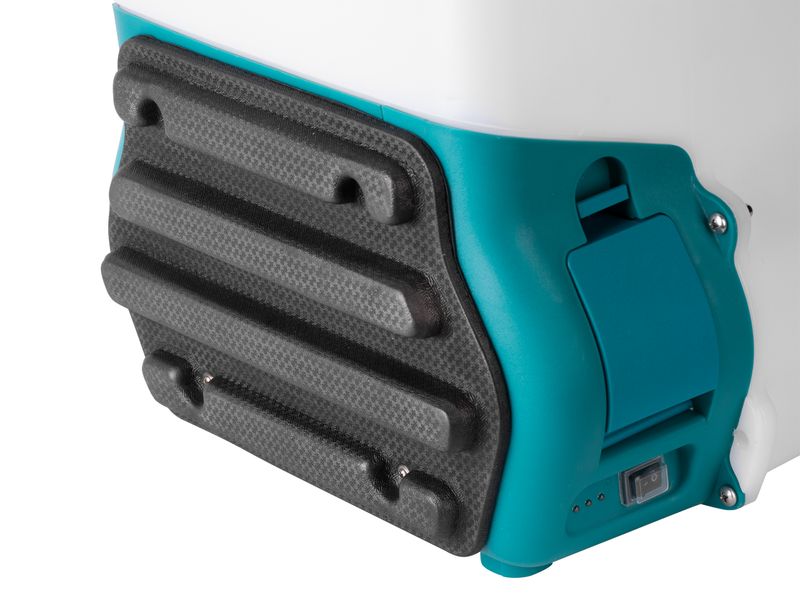 Sprühgerät Evika DJ160, 16 Liter, 10,8 V, Lithiumbatterie, wiederaufladbar, auf der Rückseite