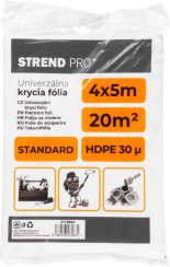 Pokrivna folija Strend Pro Standard, bojanje, 4x5 m, 30µ, pokrivna