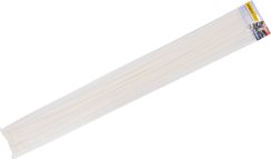 Húzószalag Strend Pro CT66BW, 1000x9 mm, 50 db, fehér, nylon, kötés