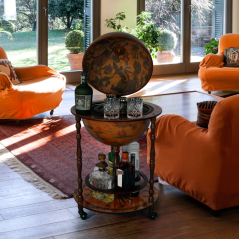 Barska servirna miza, češnja, GLOBUS 2-324 (akce)