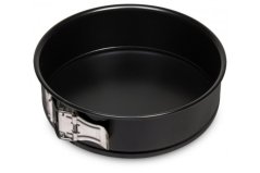 Forma tortová okrúhla o 12cm otváracia, vaflové dno, nepriľnavý povrch, čierna GARDENIA