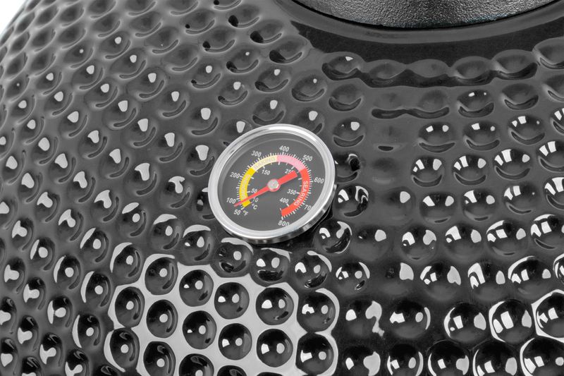 Grill Strend Pro Kamado Egg 21";, Durchmesser 46,7 cm, Grillhöhe 91 cm, schwarz, 130x73x122 cm