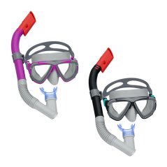 Goggles Bestway® 24029, Dominator Snorkel maszk, vegyes színek, úszás, búvárkodás, víz