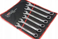 6-teiliger Steckschlüsselsatz, 34, 36, 38, 41, 46, 50 mm, aus Segeltuch, MAR-POL