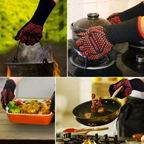 Hőálló grillező kesztyű 25416