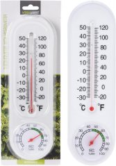 Teplomer s vlhkomerom 22,2x6x1,7 cm plast
