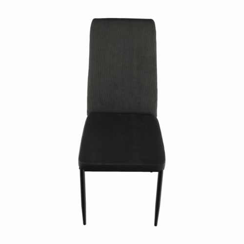Krzesło do jadalni, ciemnoszary/czarny, ENRA