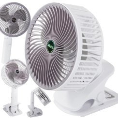 Ventilátor skladací bezdrôtový stolový klip stojaci stolový ventilátor
