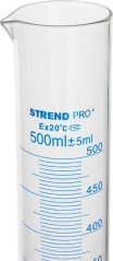 Strend Pro cilindar, 500 ml, mjerni, staklo