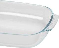 MagicHome posuda za pečenje, staklo, pravokutna, posuda za pečenje, 3900 ml