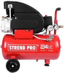 Sprężarka Strend Pro FL2024-08, 1,5 kW, 24 litry, 1 tłok