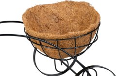 Strend Pro Gartendekoration, Blumentopfständer, Fahrrad, 30x48x30 cm