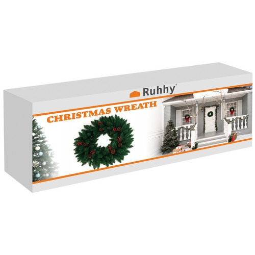 Weihnachtsdeko Türkranz Dekoratives Ornament mit einer Stärke von 60cm. XXL