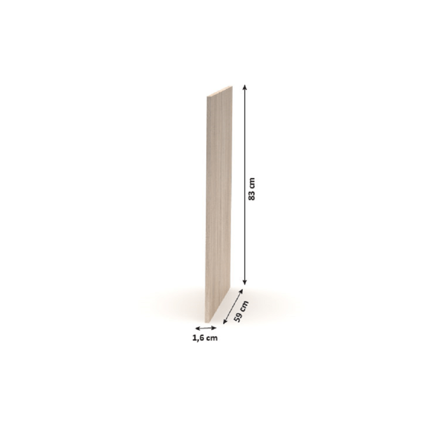 Endplatte, Sonoma-Eiche, NOVA PLUS NOPL-085-00