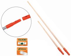 Rechenstiel aus Holz KLIK, 150 cm RAMP