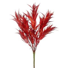 Ornament bodeća paprat 40cm crvena
