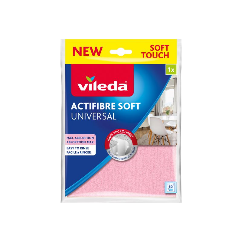 Vileda Actifibre Weiches Tuch, Mikrofaser