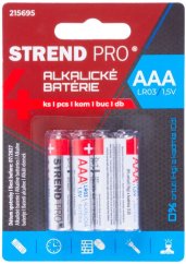 Batterie Strend Pro, LR03, 4 Stück, AAA-Stift, Blister