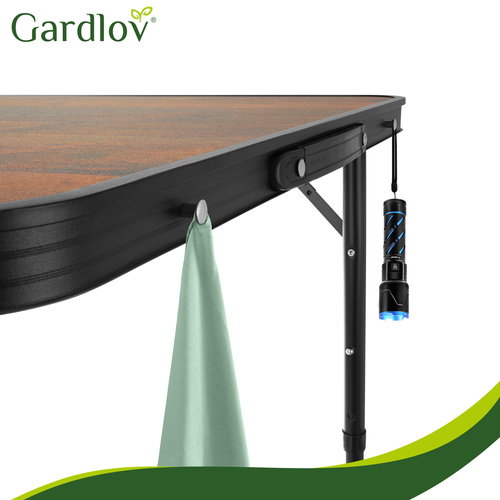 Skladací záhradný stôl + 4 stoličky Gardlov (akce)