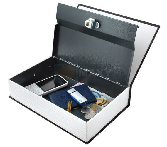 Safe - eine in einem Buch versteckte Kiste (akce)