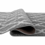 Teppich, hellgrau/elfenbeinfarbenes Muster, 57x90, DESTA