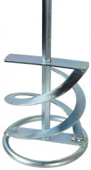 Farb- und Leimmischer mit Kreis 100 mm x 600 mm, Klemmung 6 KANTEN