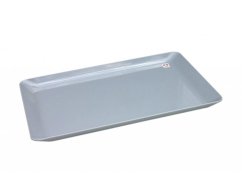 Tablett UH 38x24,5cm Rechteck grau KLC