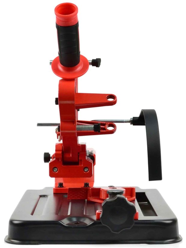 Ständer für Winkelschleifer 115–125 mm mit Vorschub, Neigung 0–45°, HART