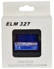 Autodiagnostyka ELM 327, interfejs OBD II, bluetooth, GEKO