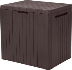 Keter® City cutie de depozitare 113 litri, cutie de depozitare, maro