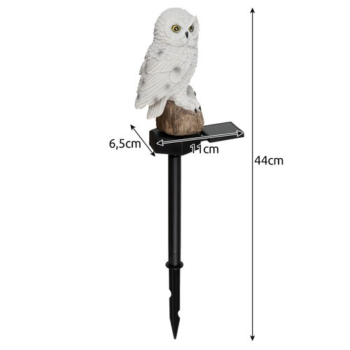 Solarna lampa ogrodowa - sowa Gardlov 23847 (akce)