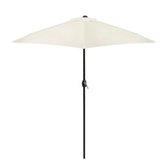 Parasol pliabil pentru balcon, 210 cm, bej
