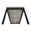 Příruční stolek, černá/beton, TENDER